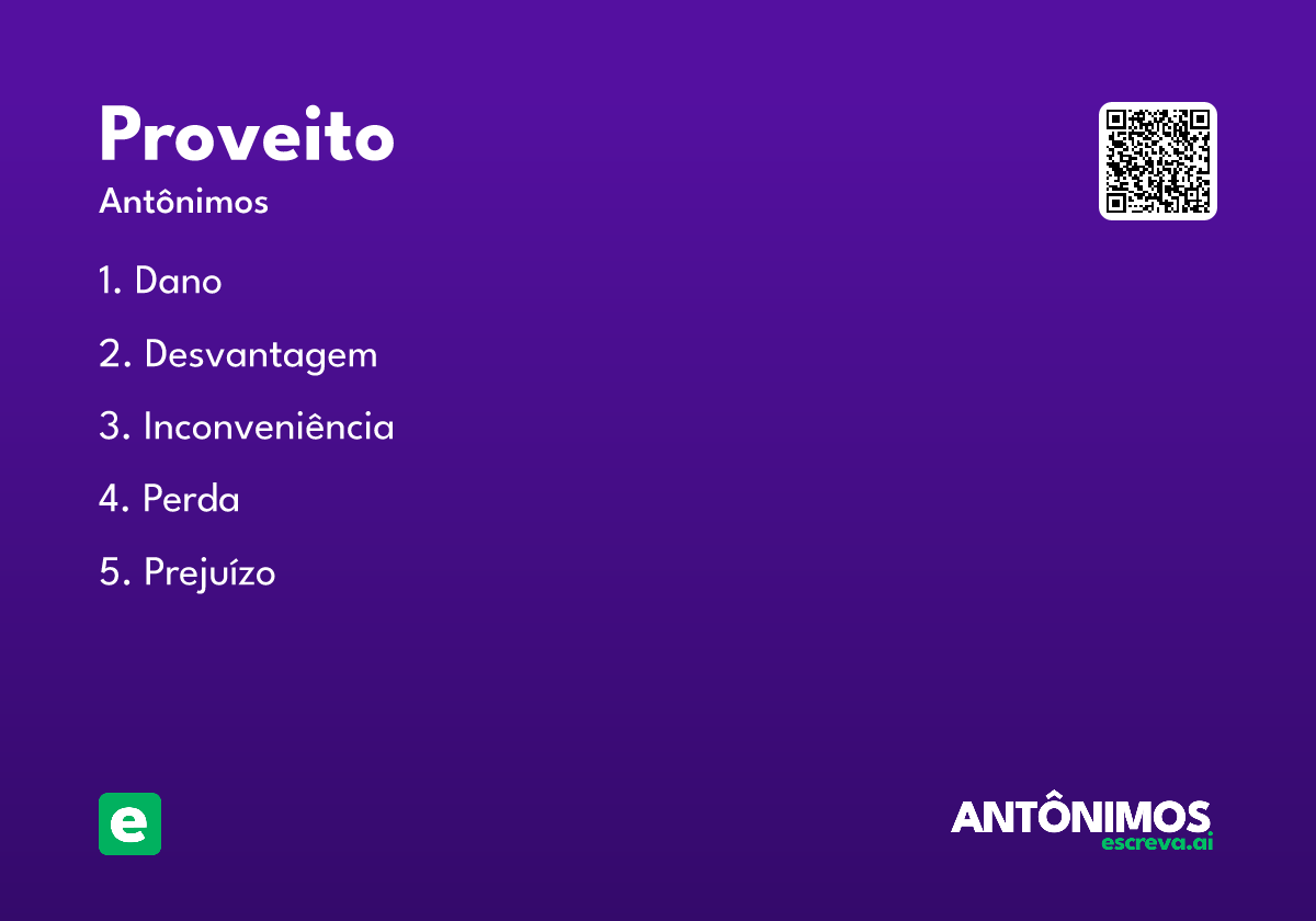 proveito