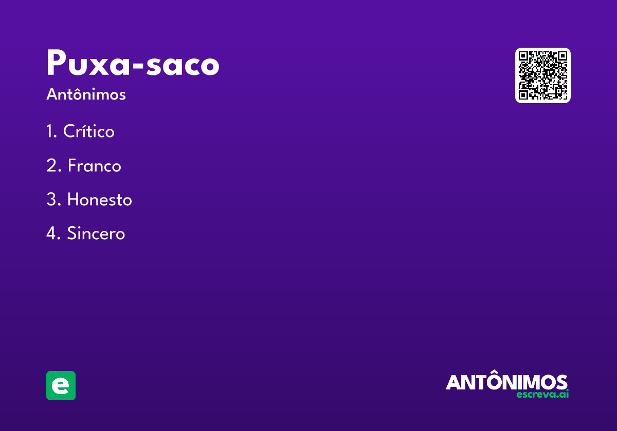 puxa-saco