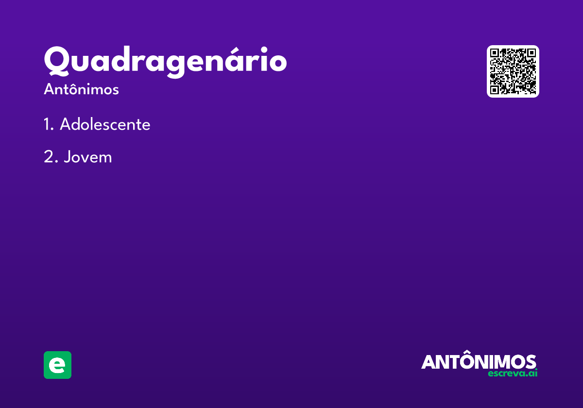 quadragenário