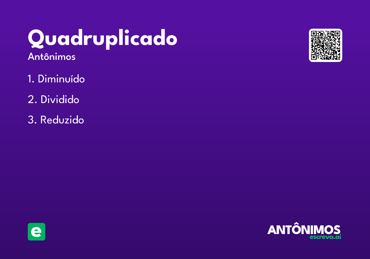 quadruplicado
