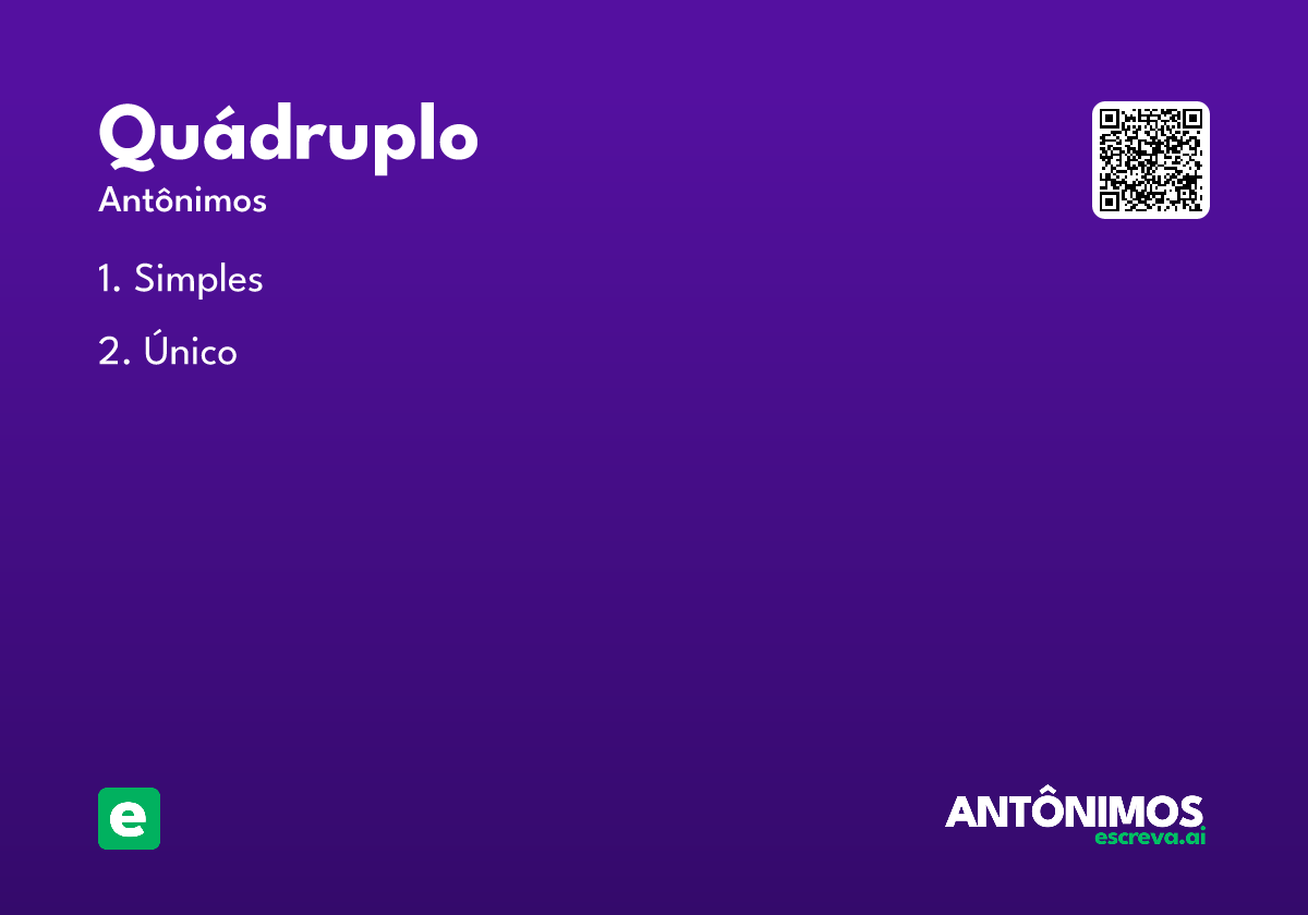 quádruplo