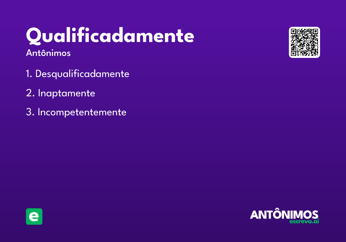 qualificadamente
