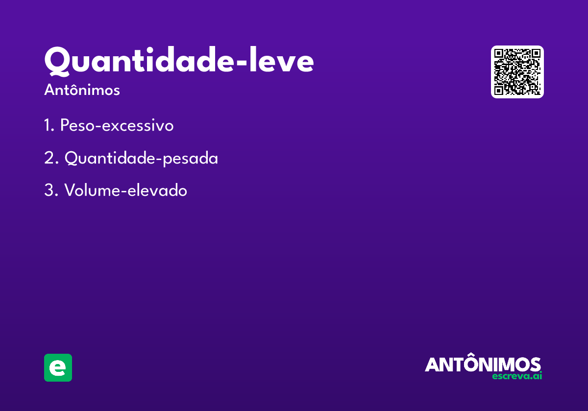 quantidade-leve