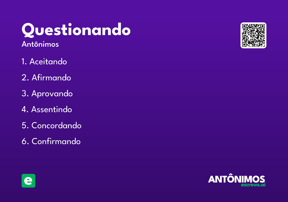 questionando