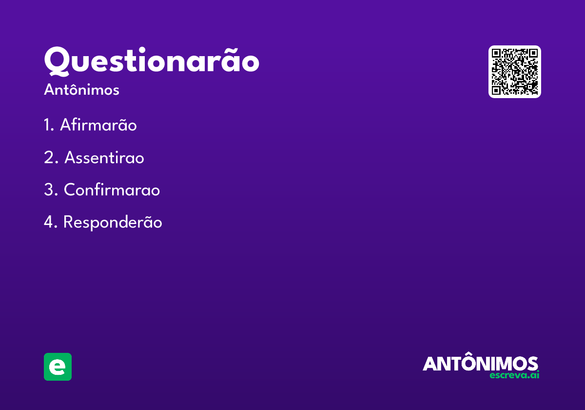 questionarão