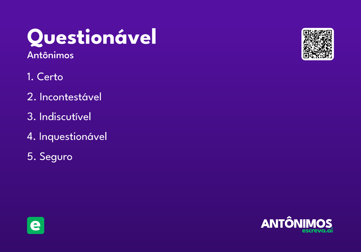 questionável