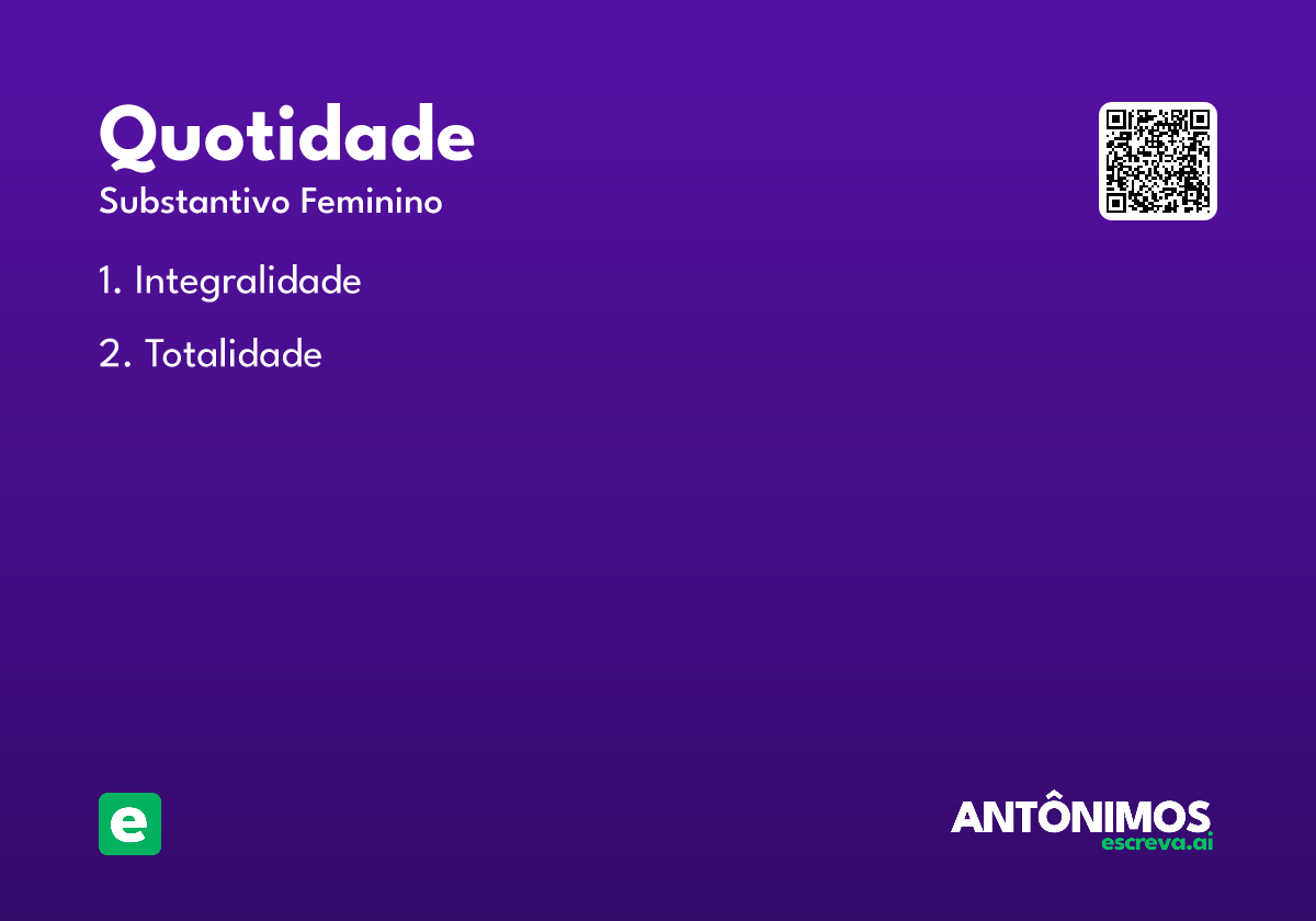 quotidade