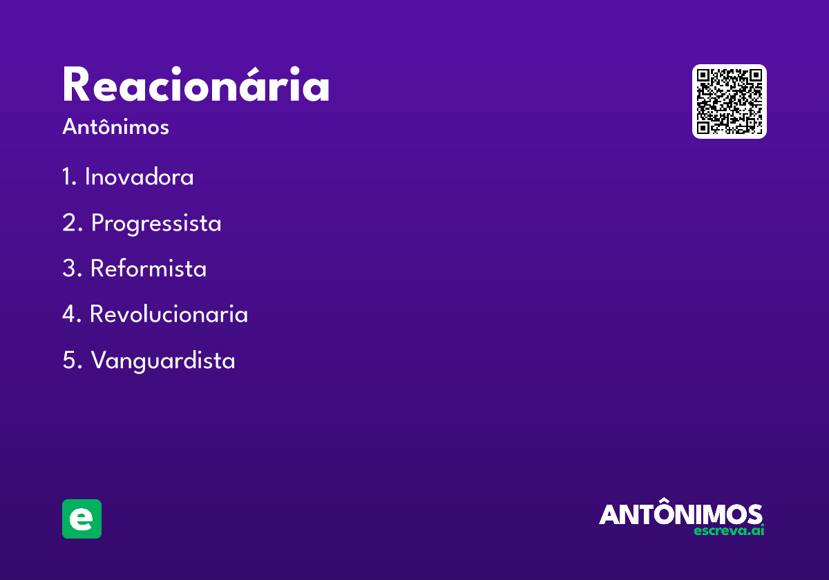 reacionária