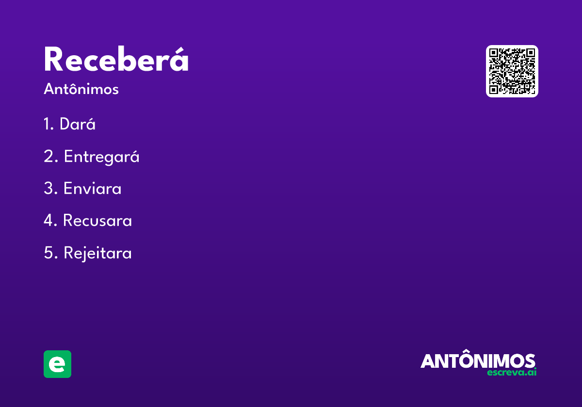 receberá