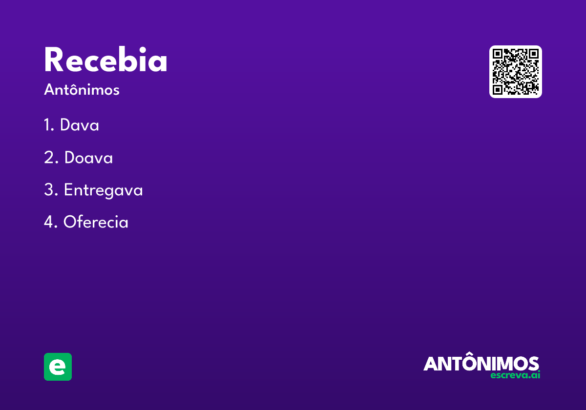 recebia