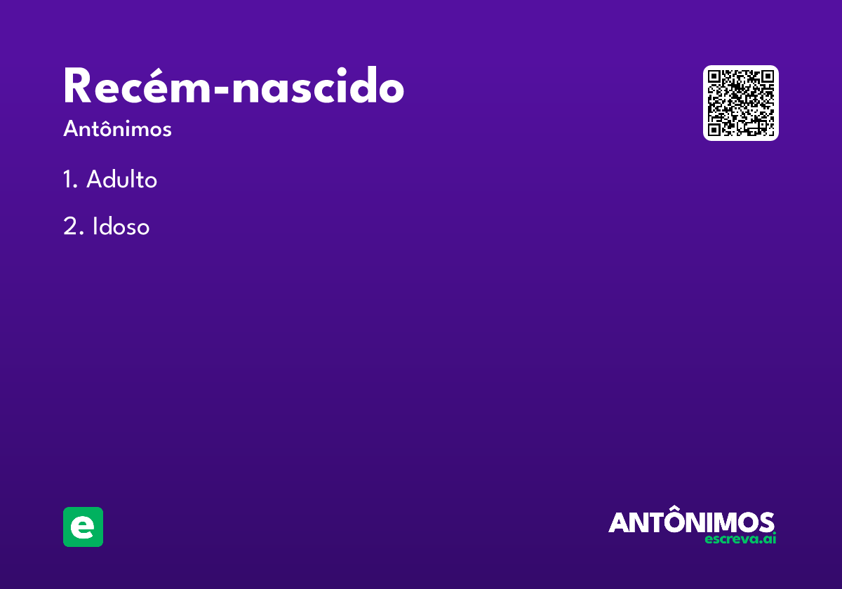 recém-nascido