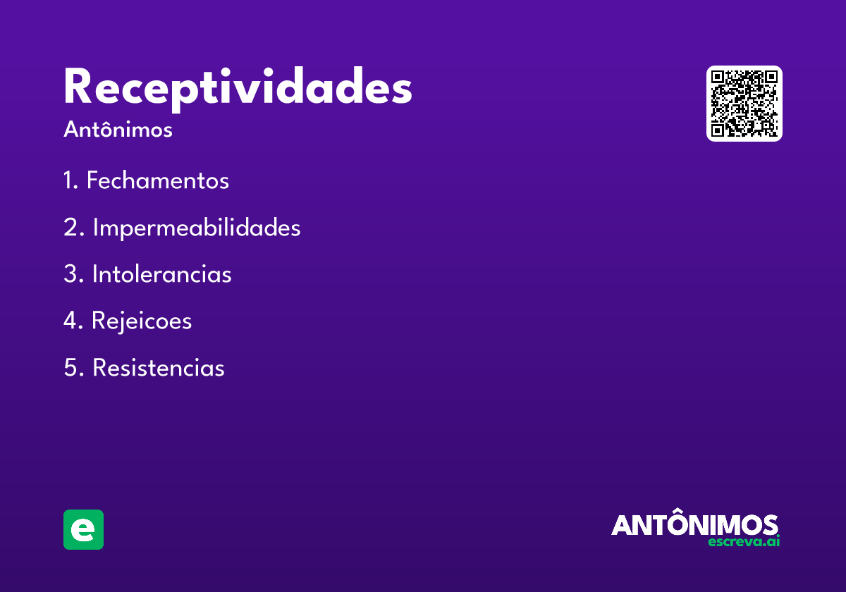 receptividades
