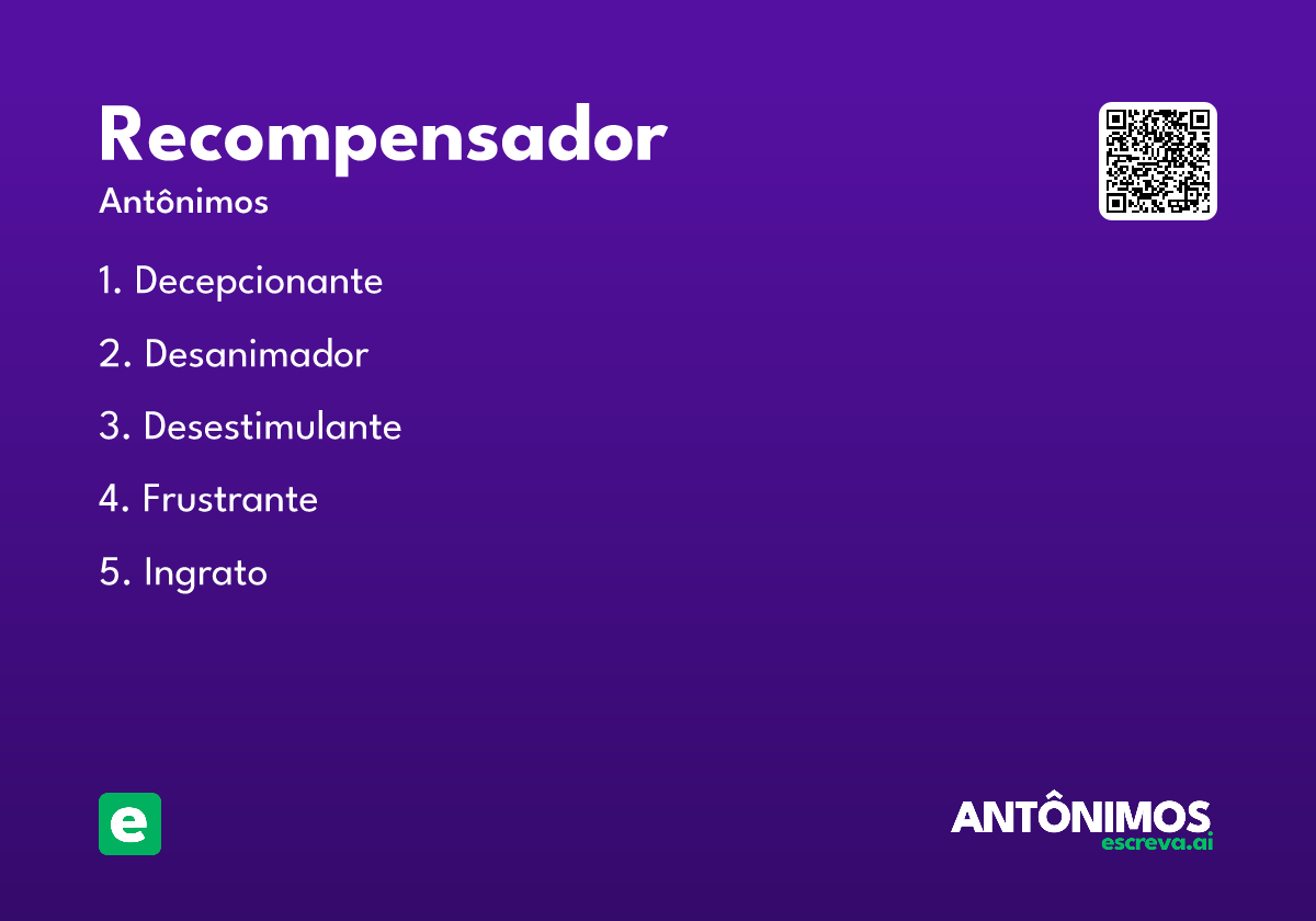 recompensador