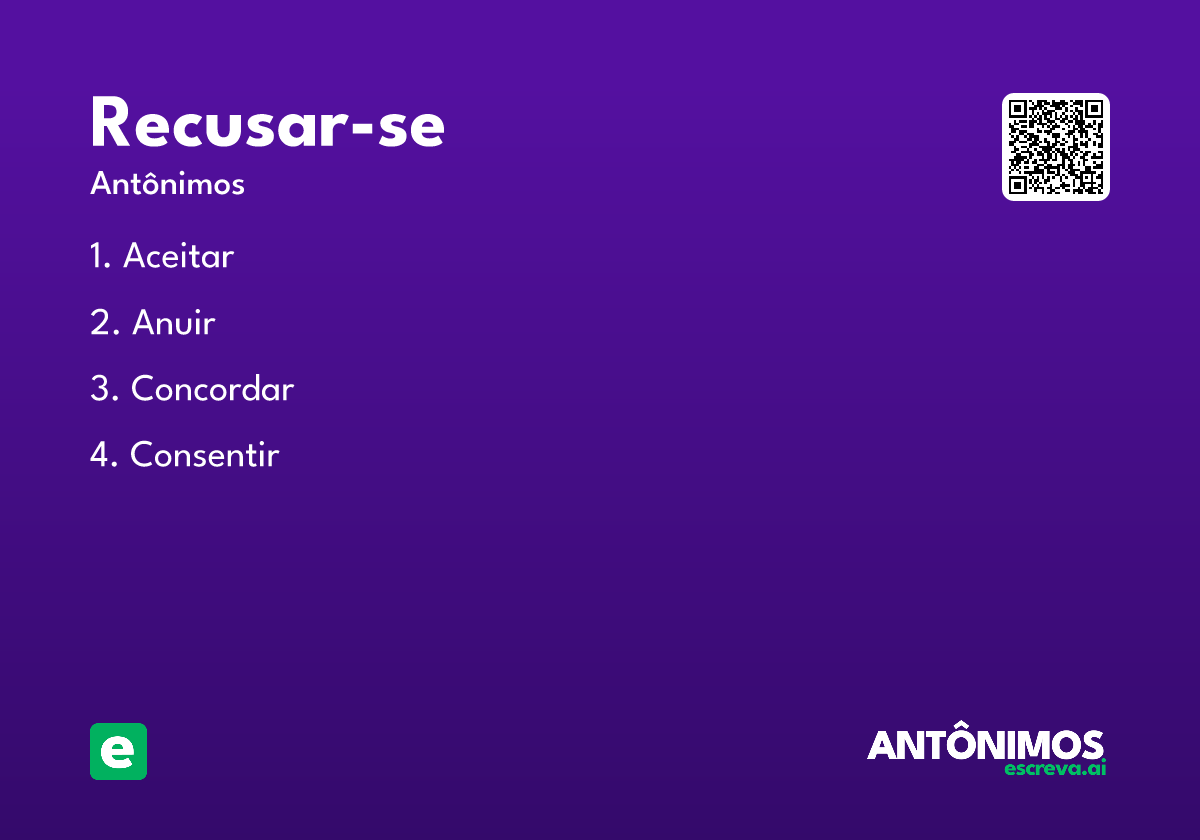 recusar-se
