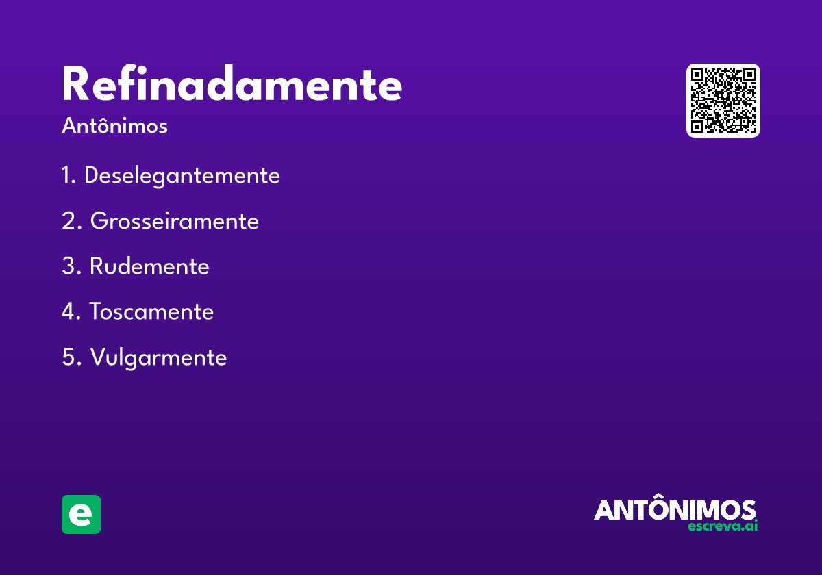 refinadamente