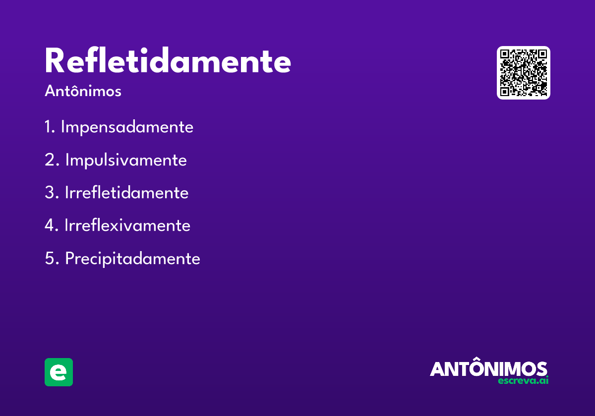 refletidamente
