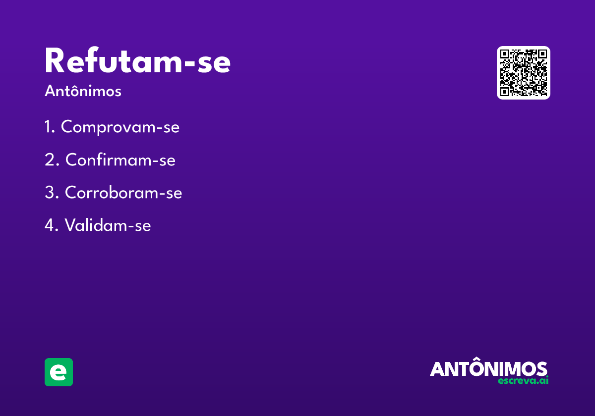refutam-se