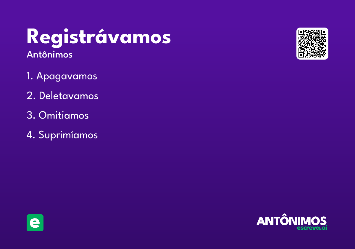 registrávamos
