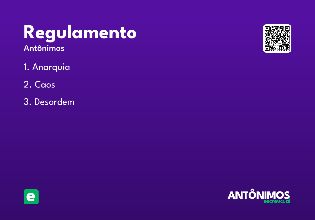 regulamento