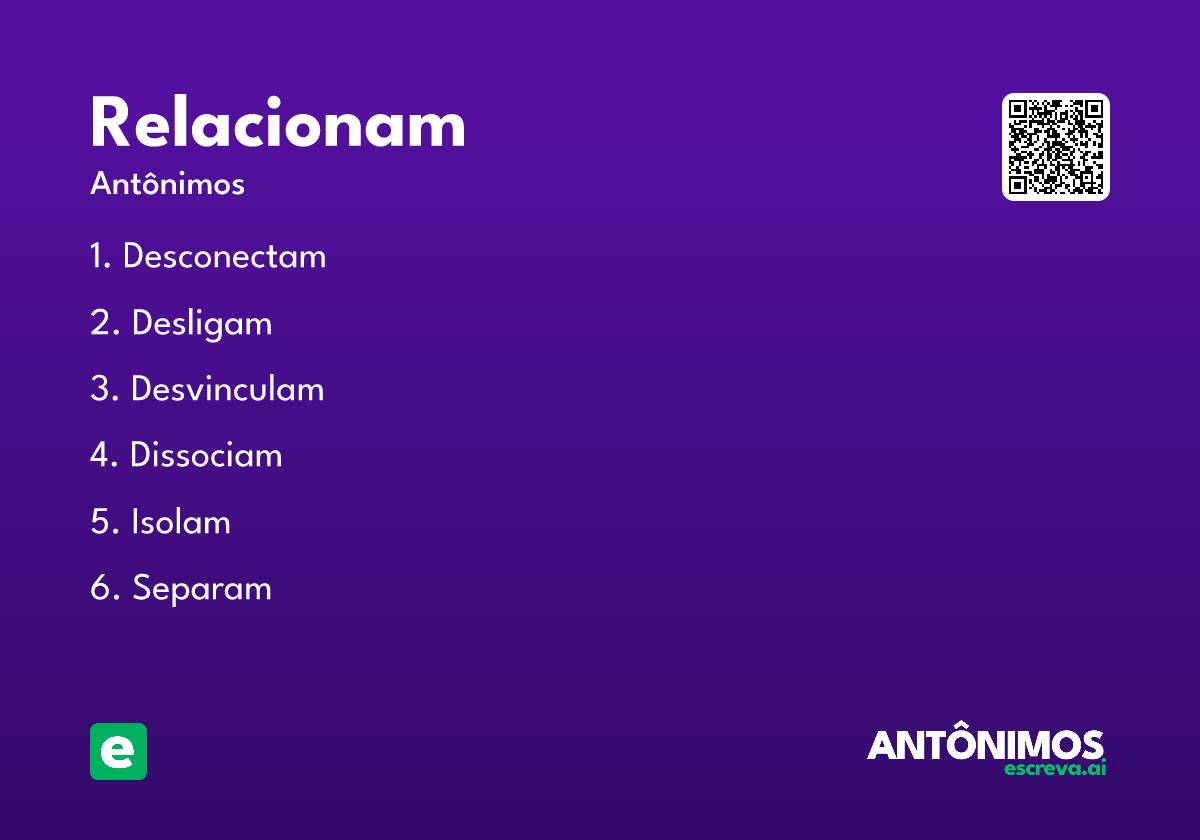 relacionam