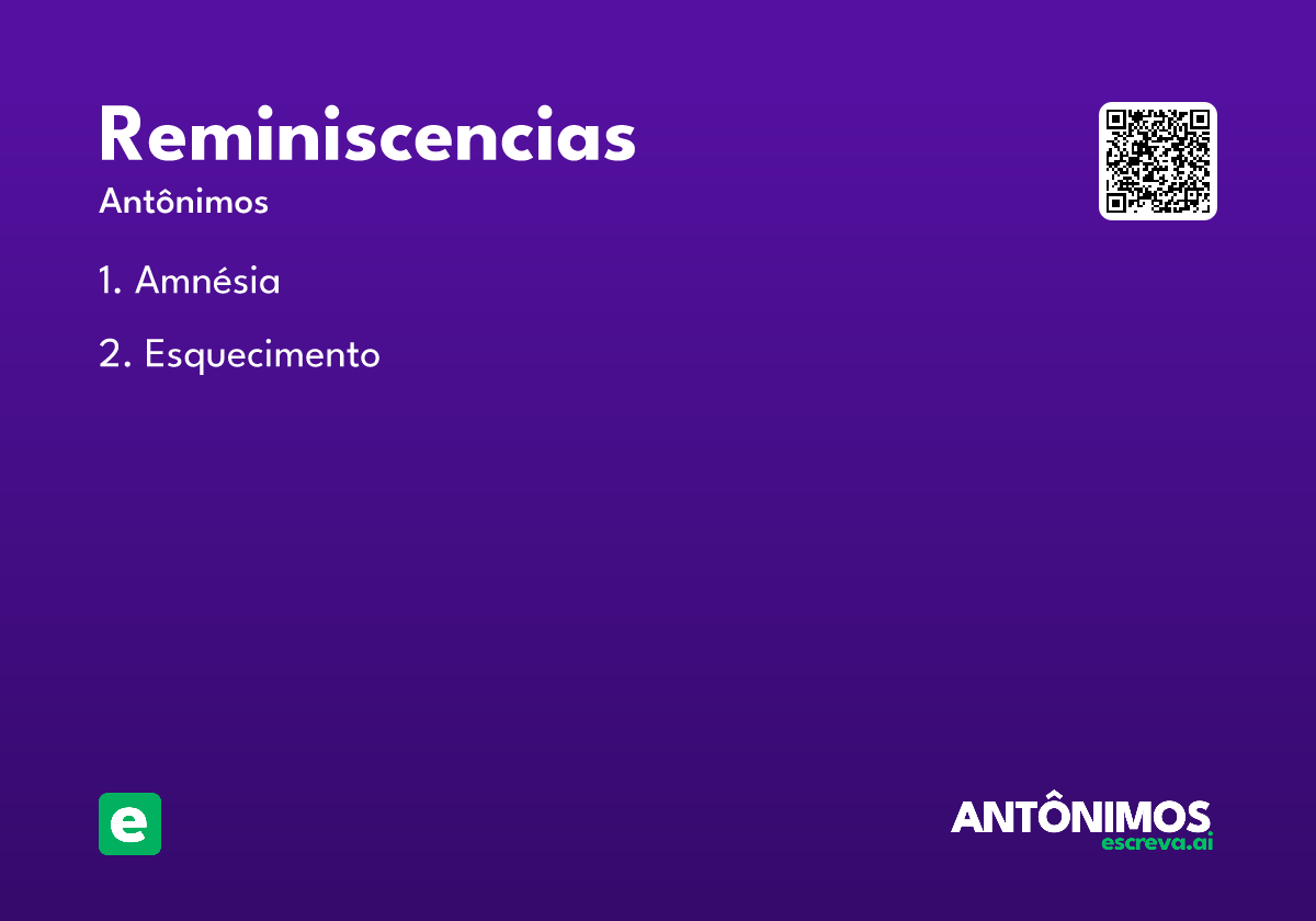 reminiscencias