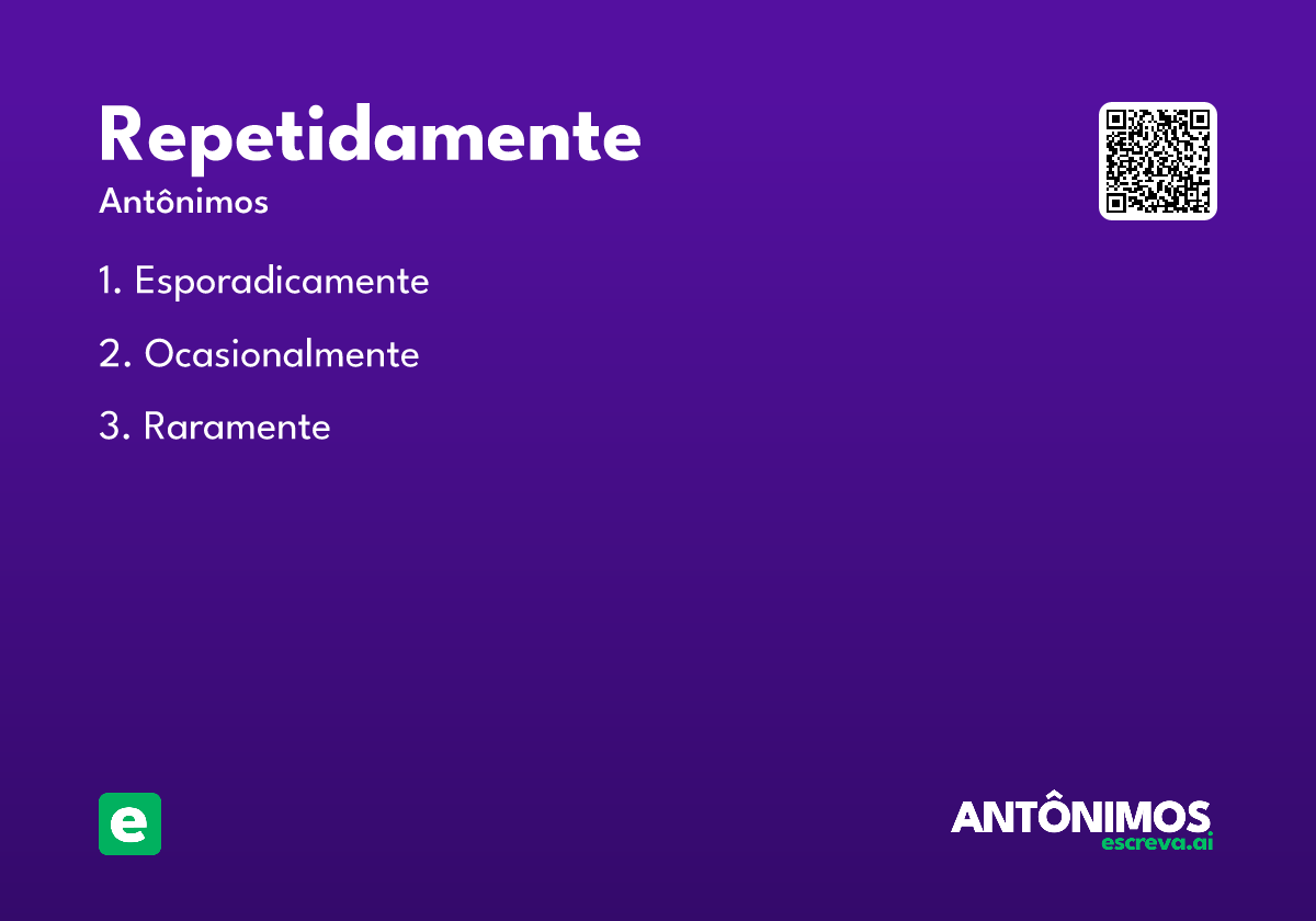 repetidamente