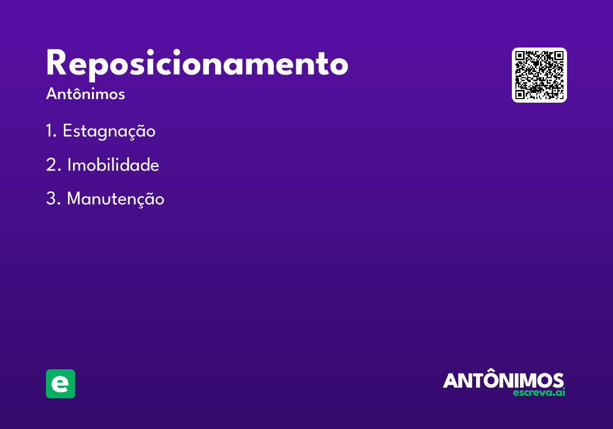 reposicionamento