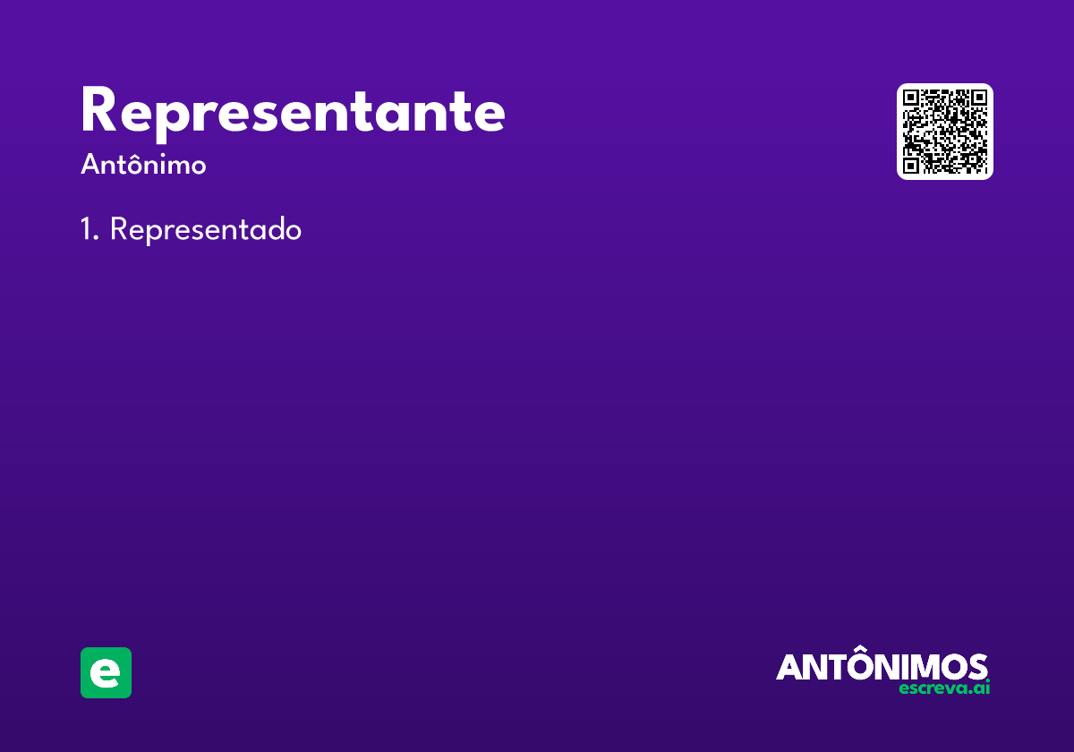 representante