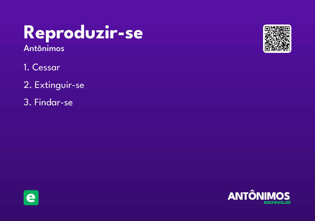 reproduzir-se