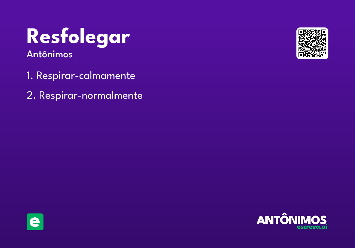 resfolegar