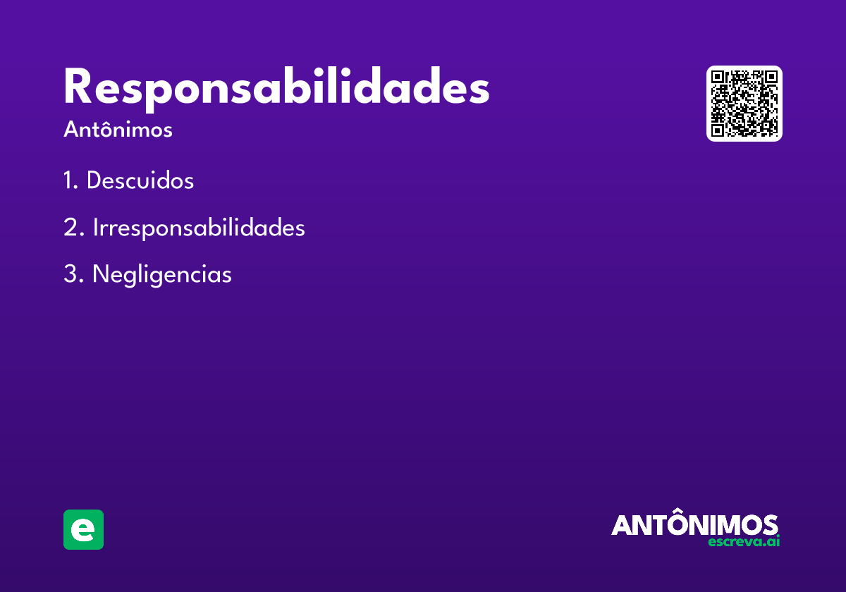 responsabilidades