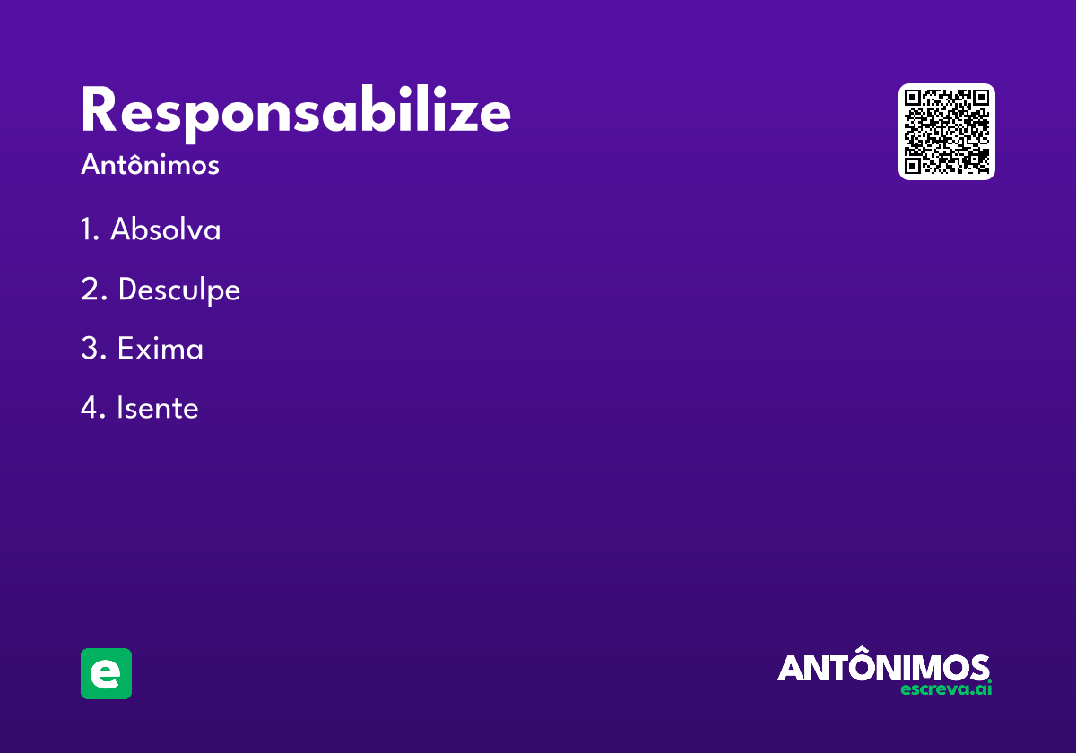 responsabilize