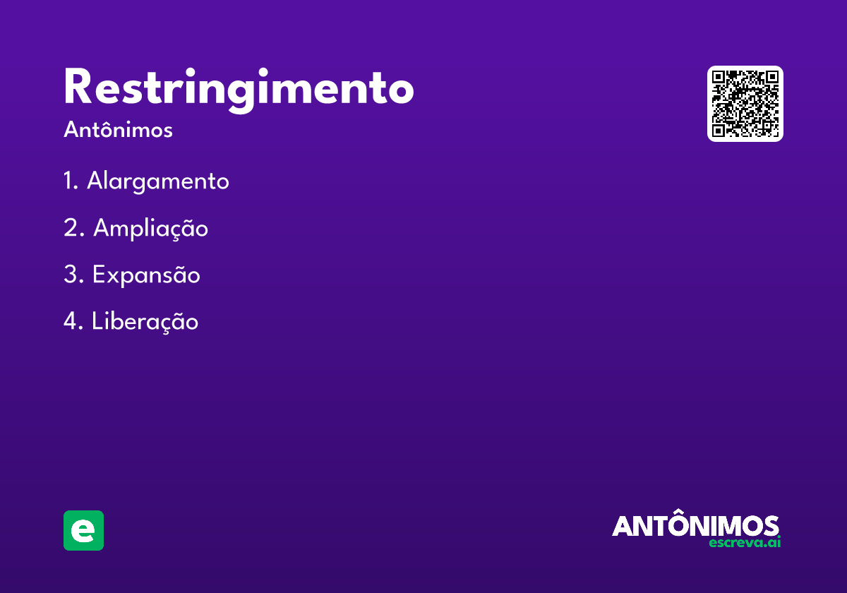 restringimento