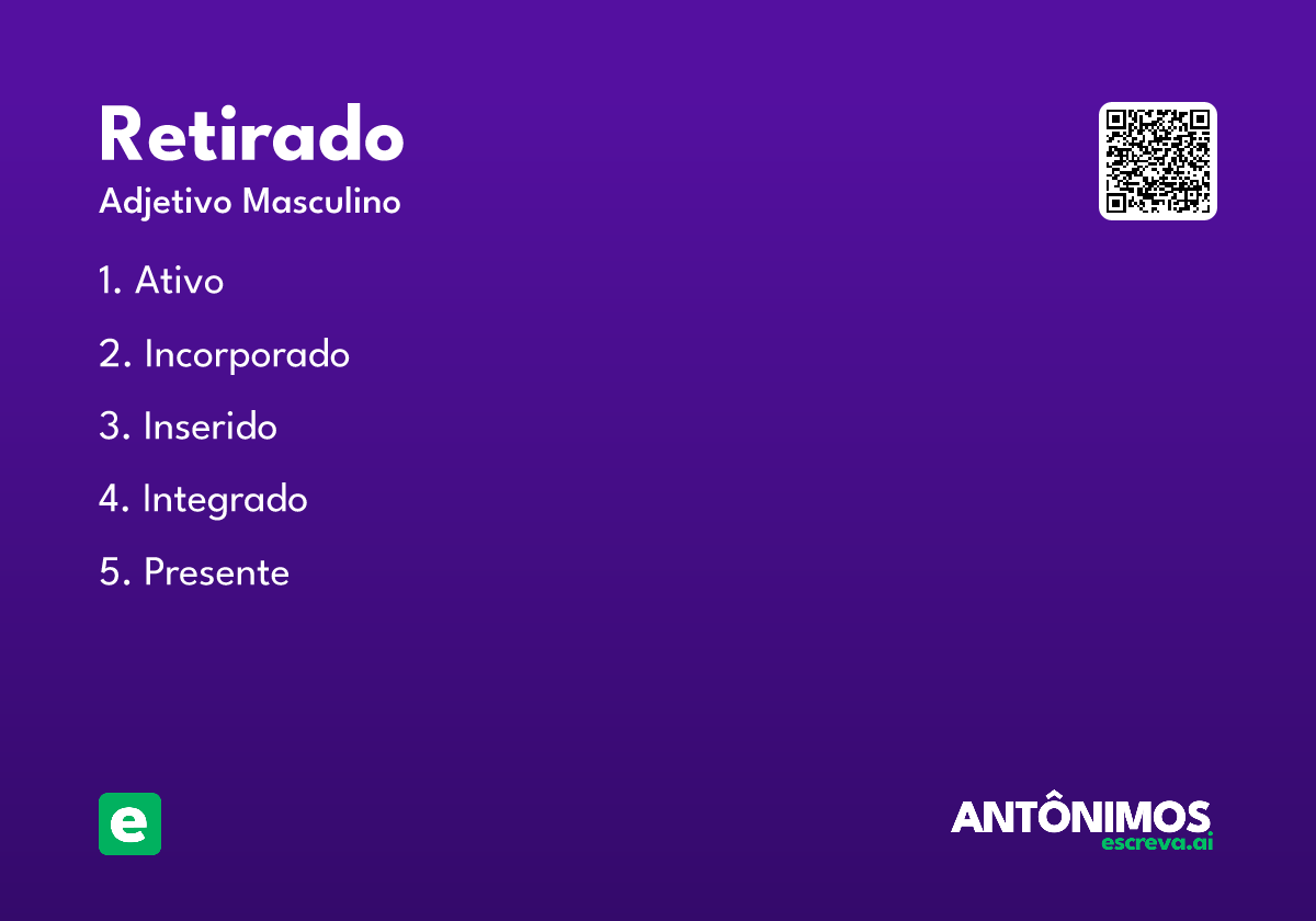 retirado