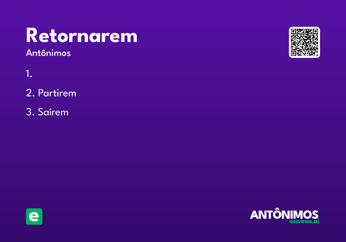 retornarem