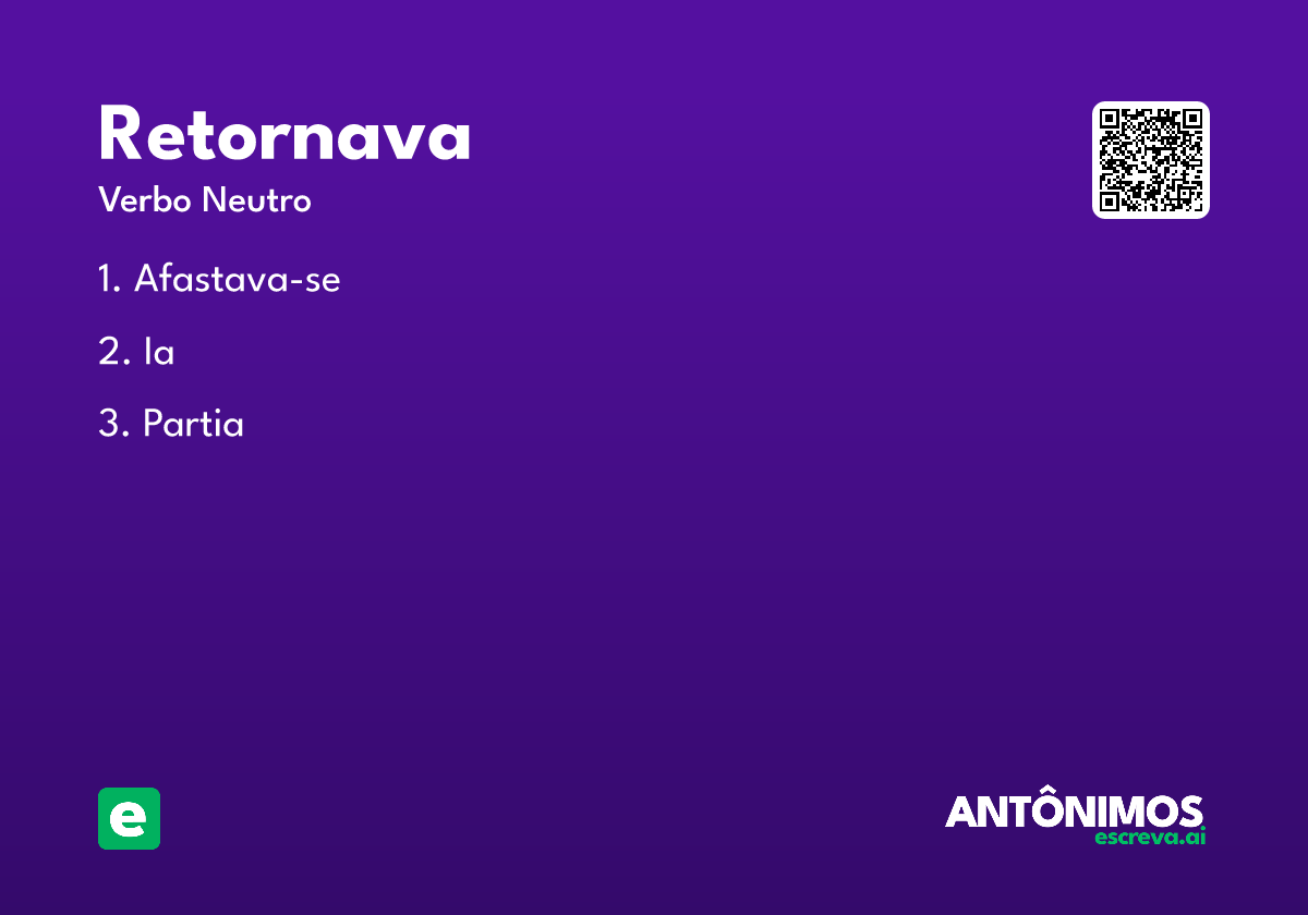 retornava
