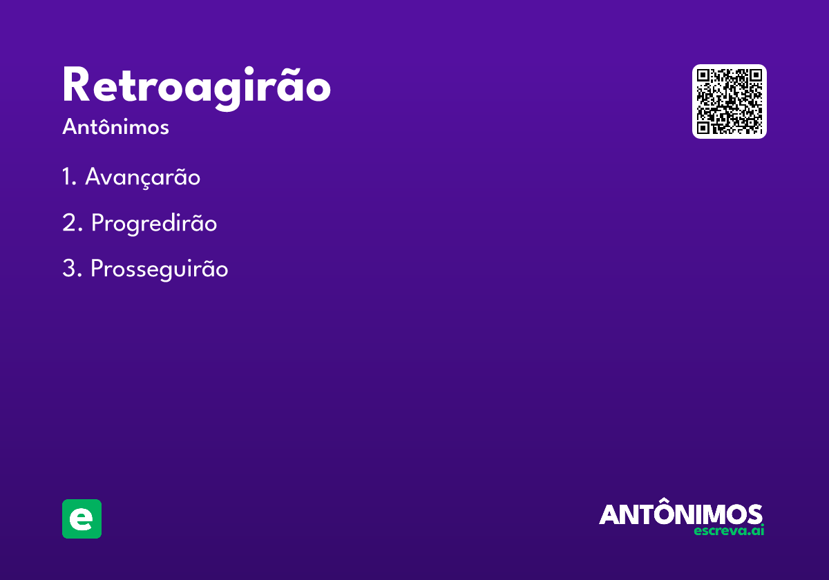 retroagirão