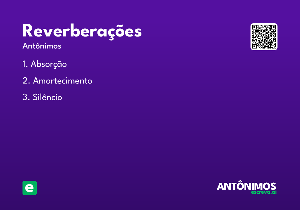 reverberações