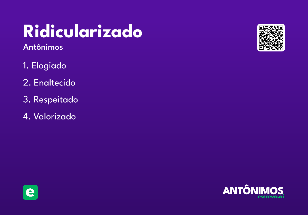 ridicularizado