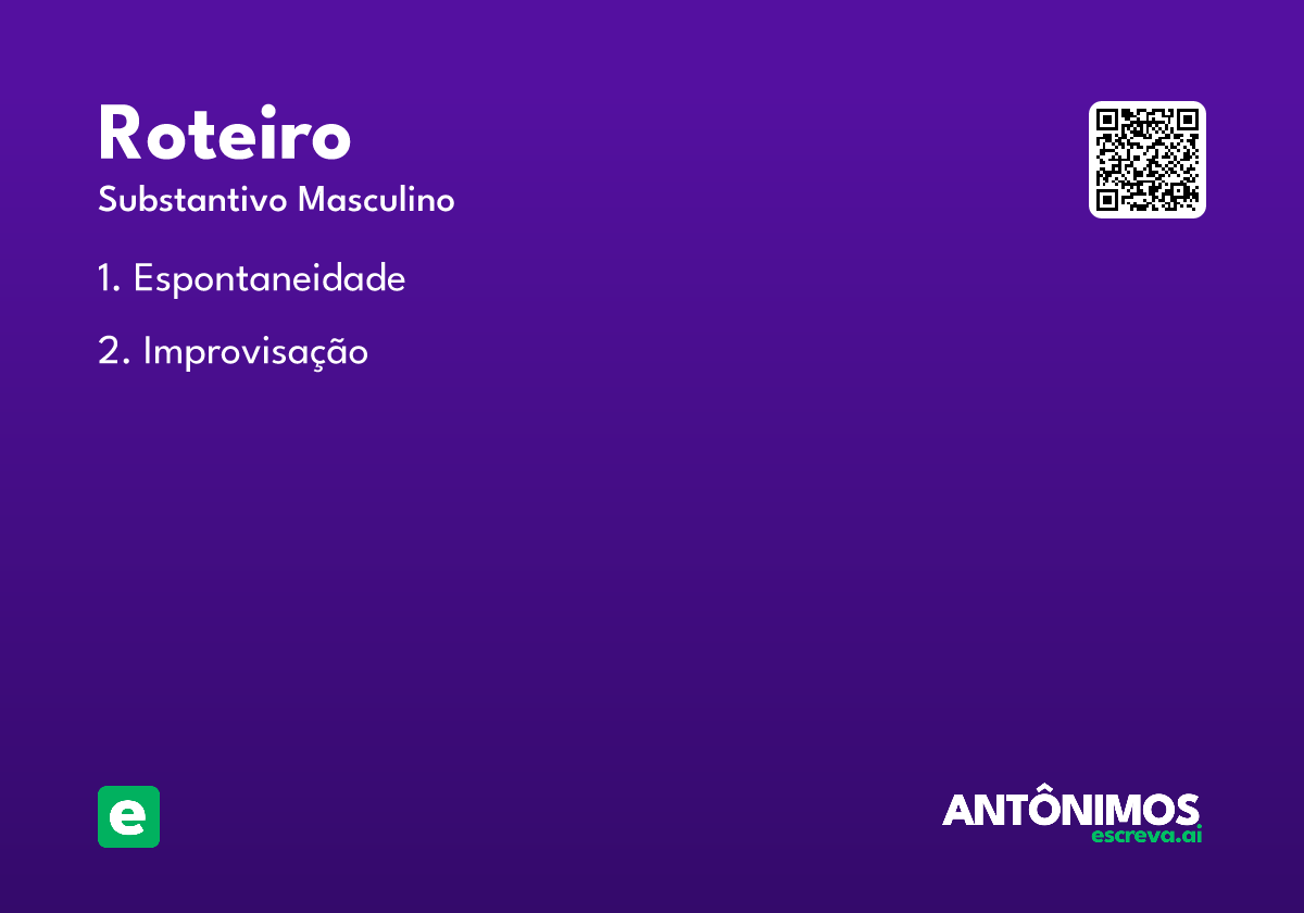 roteiro