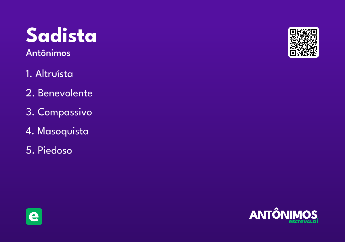 sadista