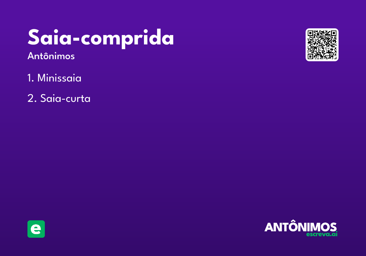 saia-comprida