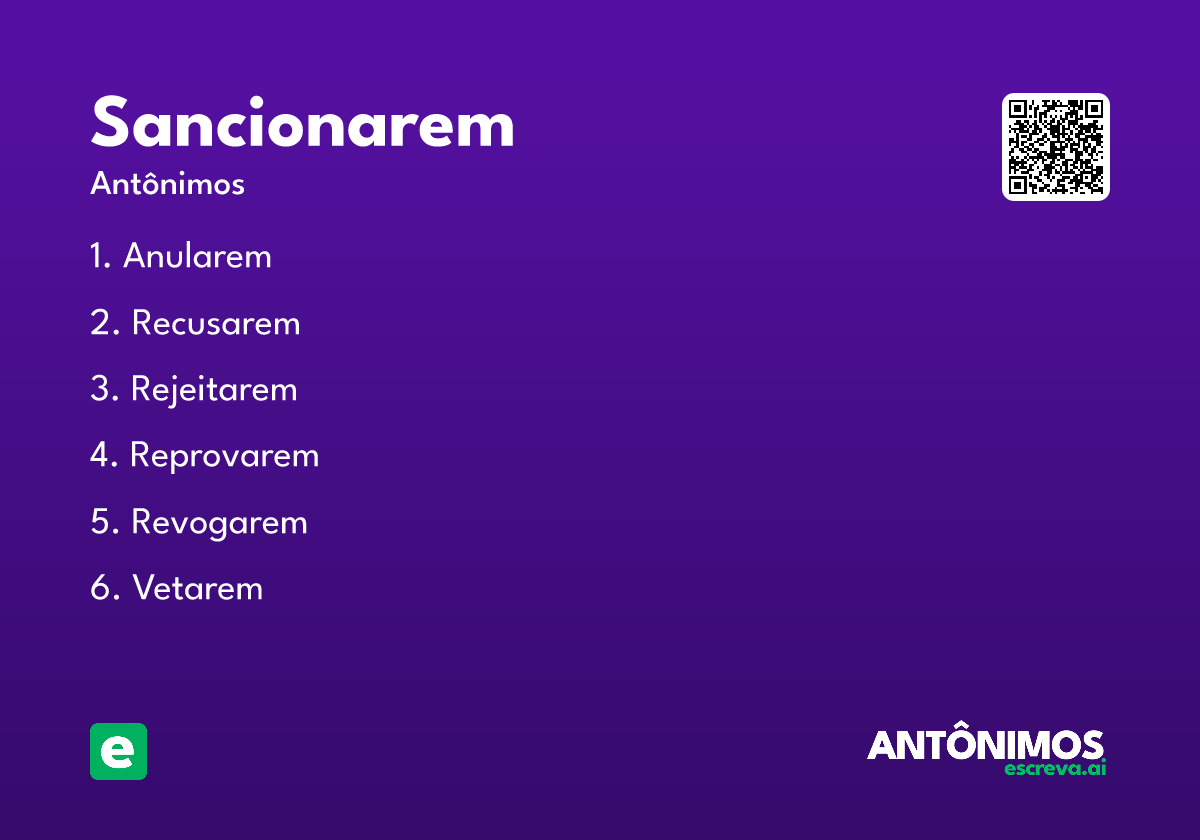 sancionarem