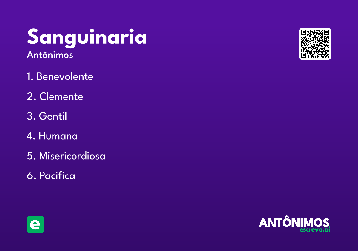 sanguinaria