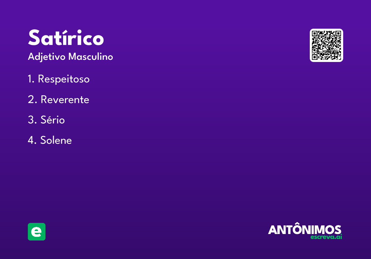 satírico