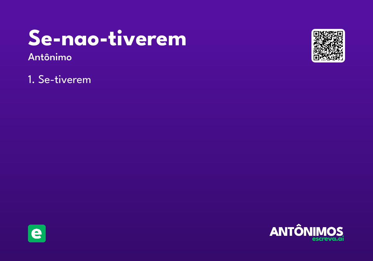 se-nao-tiverem