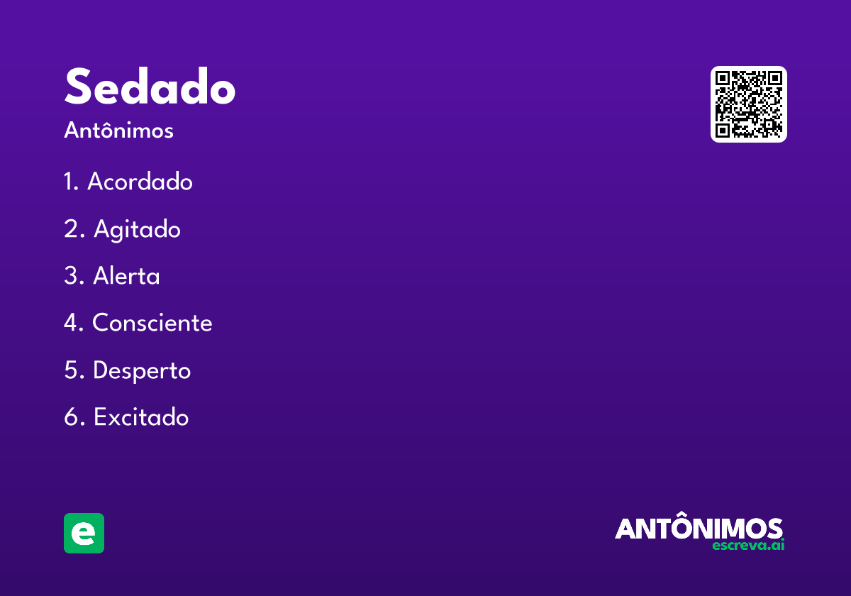 sedado