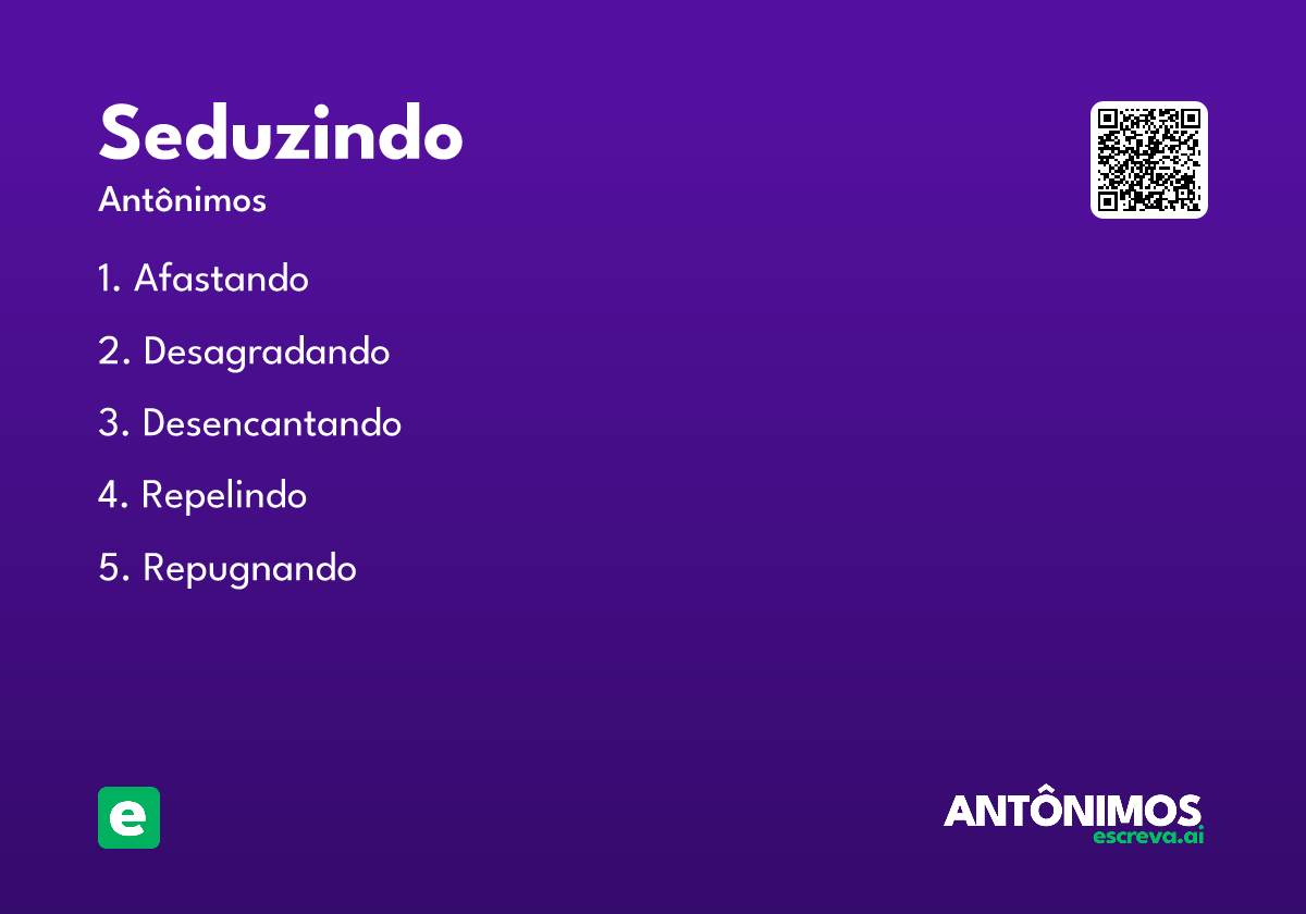 seduzindo