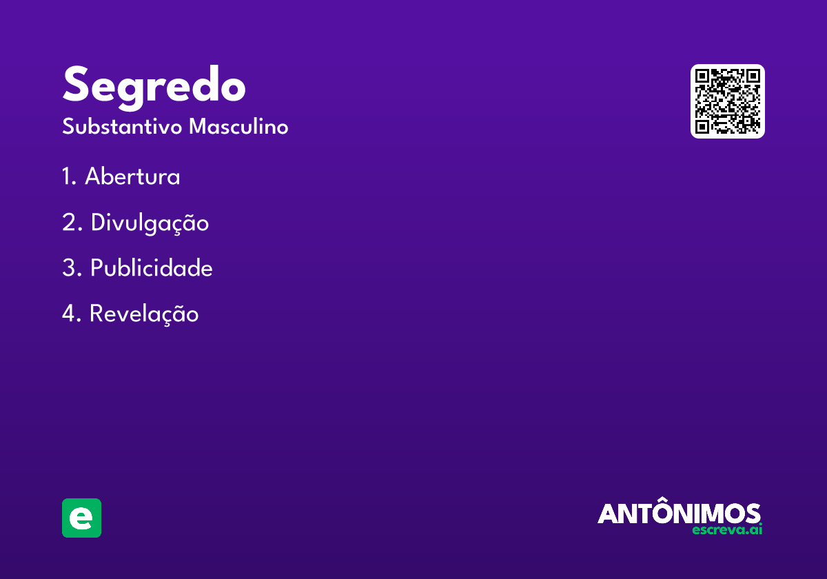 segredo