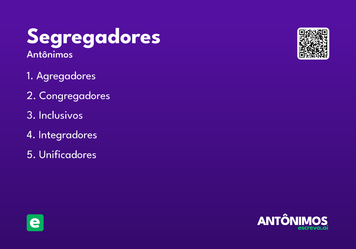 segregadores